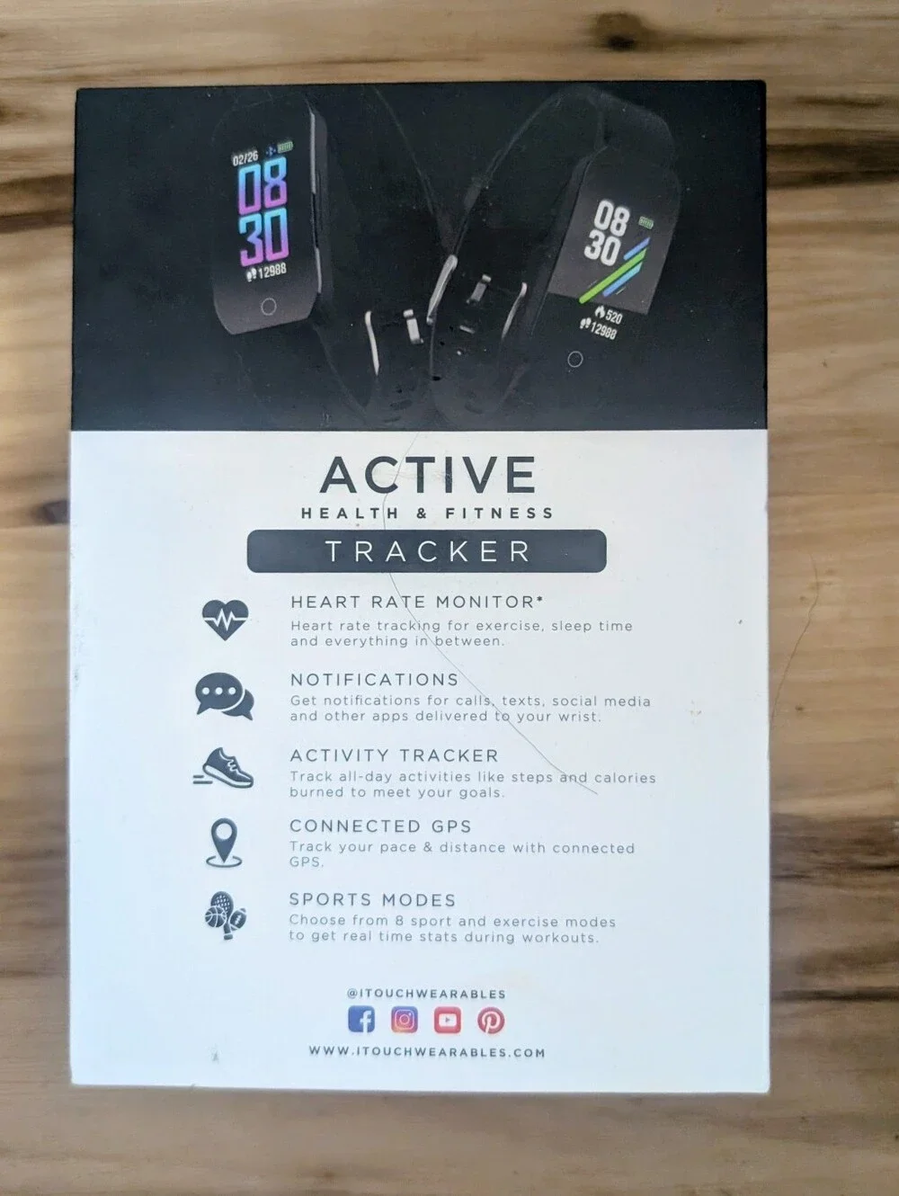 Itouch black activity